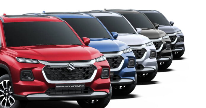 2022 Maruti Suzuki Grand Vitara Hybrid