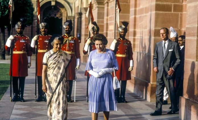 late Queen Elizabeth trips to India