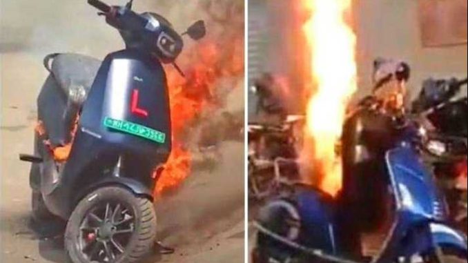why Electric Scooter catch Fire