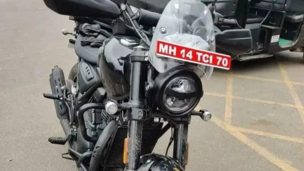  Bajaj with Triumph motorcycle  leaked spy photographs.