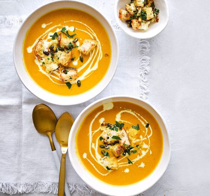 creamy spinach and carrot soup recipe