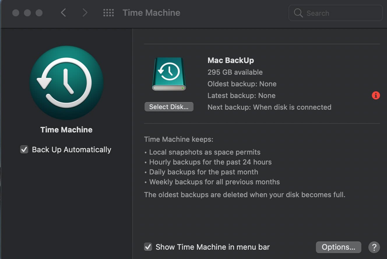 Time Machine mac software